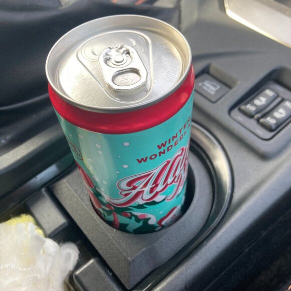 Cup Holder Insert for Subaru Crosstrek Impreza Sports Drinks Black - Picture 1 of 13